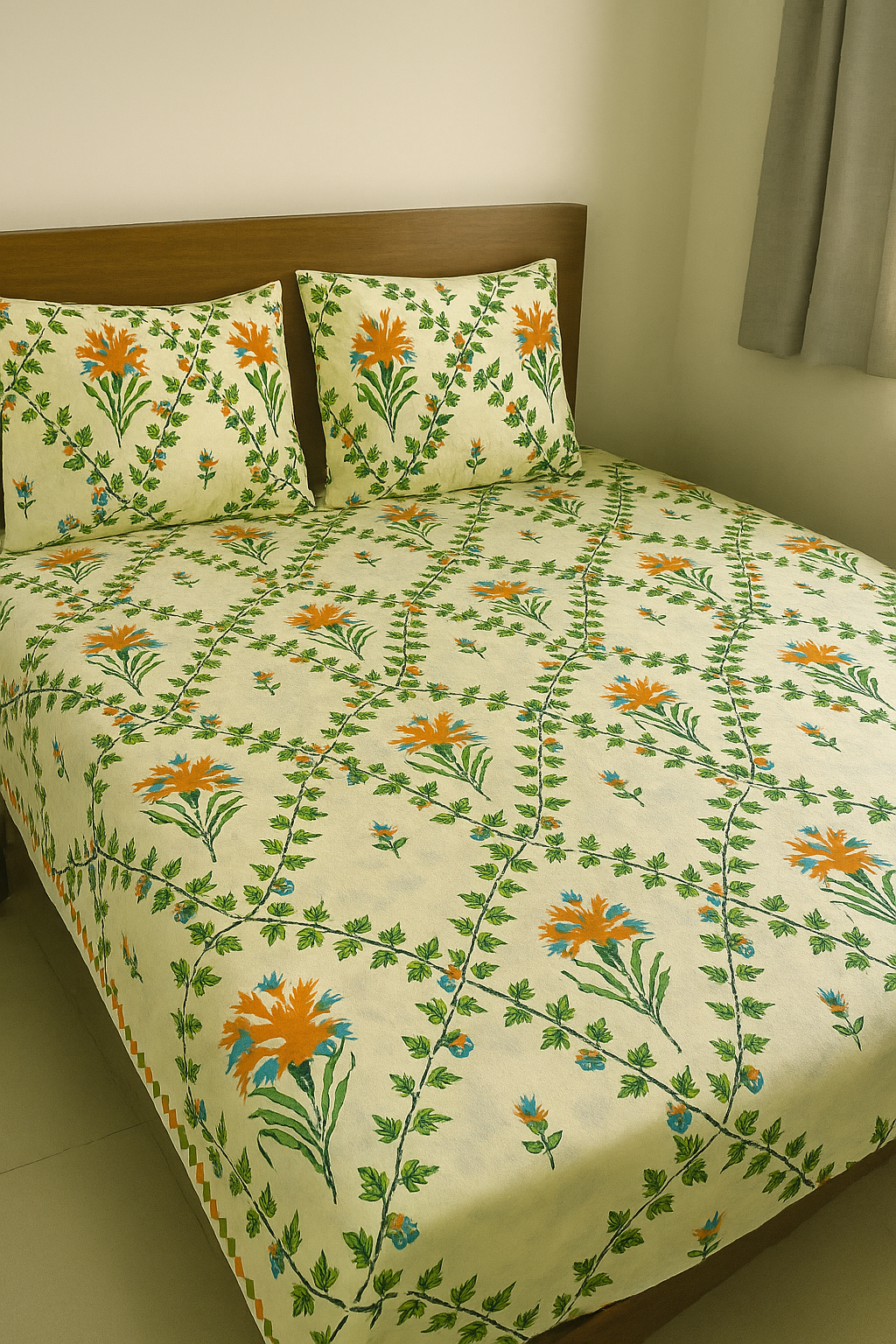 Petals & Weave Artisan Bed Sheet Set